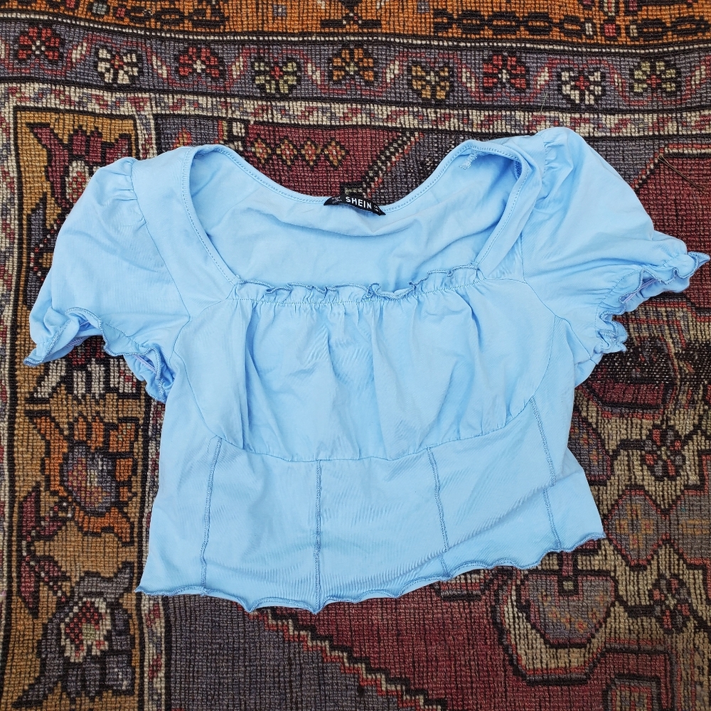 Peasant Crop Top
